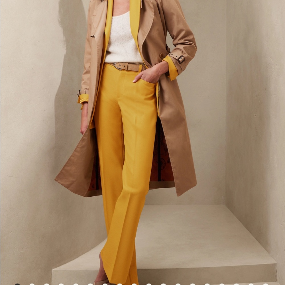 Banana Republic Straight wool pants